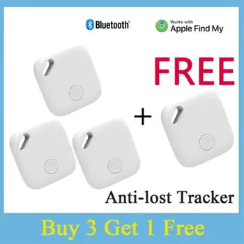 Bluetooth GPS Tracker Okos Levegő Tag Mini Gyermek, Kisállat Kereső Kulcs Anti-elveszett Riasztó Lokátor Apple IOS Rendszert Találni Az App