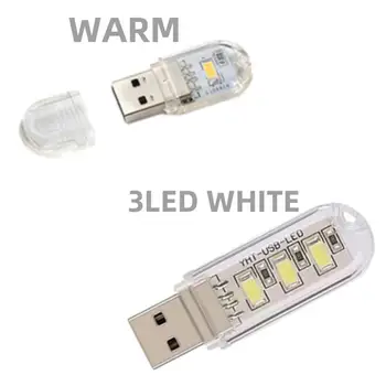 Mini USB Könyv Fények Hordozható USB LED Lámpa 5V Ultra Fényes Olvasó Lámpa Teljesítmény Bank Kemping PC Laptop USB-Éjszakai Fények