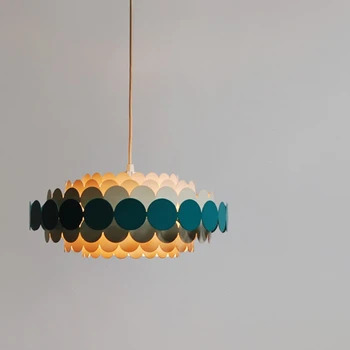 Posztmodern Luxus Csillár Skandináv Minimalista Kreatív Nappali Medál Lámpa Hálószoba Tanulmány Tervező Kör Alakú Dekorációs Lámpa