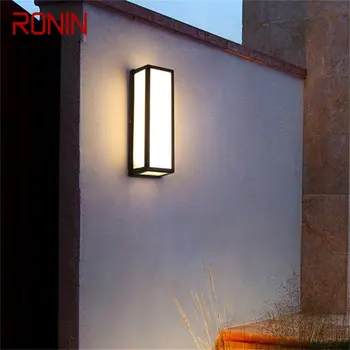 RONIN Kültéri Klasszikus Fali Lámpák LED Vízálló IP65 Lámpa Haza Erkély Dekoráció