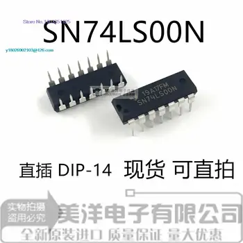 (50PCS/LOT) 74LS00N SN74LS00N DIP-14 2 Tápegység IC Chip