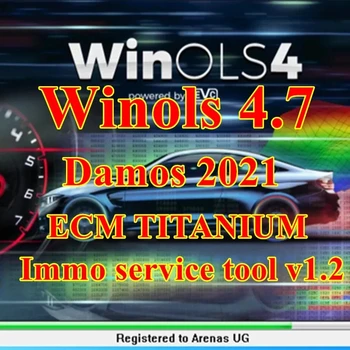 2023 MELEG Eladási WinOLS 4.7 A Dugó + 2021 Damos +ECM TITÁN 1.61+ immo szerviz eszköz v1.2. Az Adatok Automatikus Javítás Szoftver