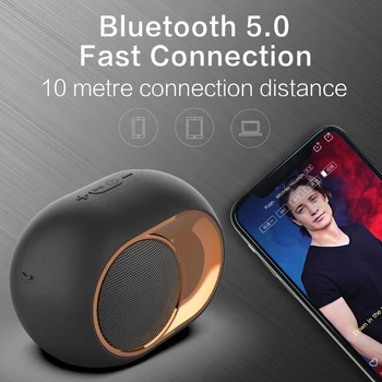 X6 Bluetooth Hangszóró TWS Vezeték nélküli Mélysugárzó Nagy Hangerő Hangszóró Szabadtéri házimozi Music Center Hordozható Bluetooth Audio
