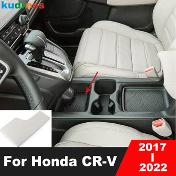Autó Center Tároló Kesztyűtartóban Panel Fedél Kárpitozás, Honda CRV CR-V 2017-2019 2020 2021 2022 Rozsdamentes Acél Belső Kiegészítők