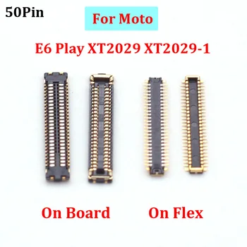 2-10db 50pin LCD Kijelző FPC Csatlakozó Slot az Alaplapon Moto E6 Játszani XT2029 XT2029-1
