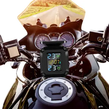 Motoros TPMS Moto keréknyomás Ellenőrző Rendszer, Motorkerékpár, Motor, Kerékpár, Robogó TMPS Gumiabroncs Érzékelő