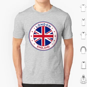 London , Anglia , Egyesült Királyság , Póló Pamut Férfi Nő Diy Nyomtatás London, Anglia, Egyesült Királyság Lobogója Egyesült Királyság Egyesült Királyság Zászló Zászló