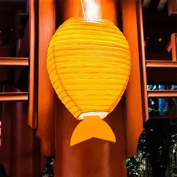 Egyedi Lógó Lámpa Nem Deformáció Dekoratív Kézzel Készített Óceán Lény Papír Lantern