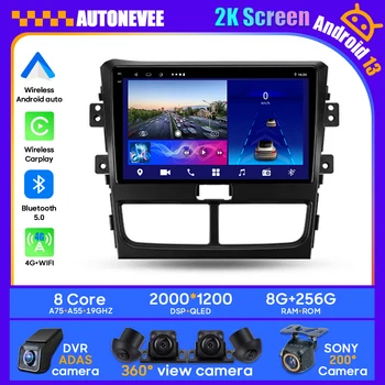 Android Autó FAW Besturn B30 1 2015 - 2020 GPS Navigációs fejegység Multimédia Lejátszó Carplay Auto BT 2K Nem 2din DVD-5G Rádió